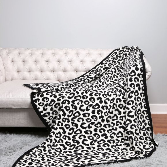 P/S New Colors! Leopard Print Luxury Soft Throw Blanket·50x 60·ComfyLuxe - Picture 8 of 12